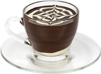 Black & White Hot Chocolate