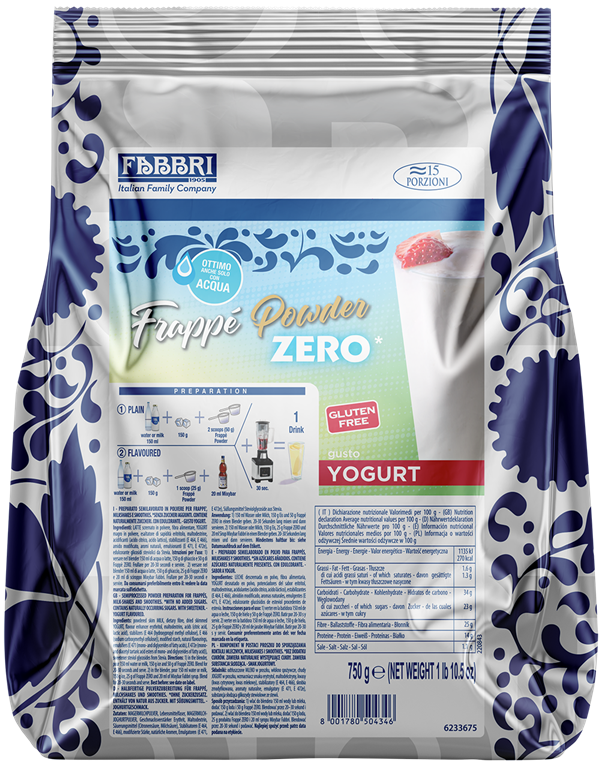 Yoghurt Frappè Powder ZERO