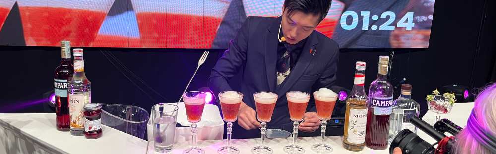 Leo Ko's Come to Connect drink triumphs as the world's best cocktail. Discover the drink with Fabbri Dry Gin.