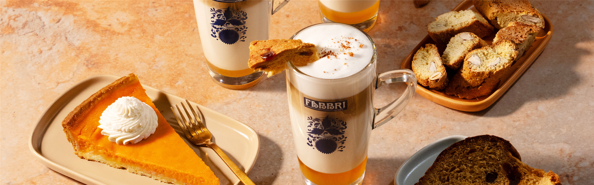The taste of winter pastries, now ready to drink.