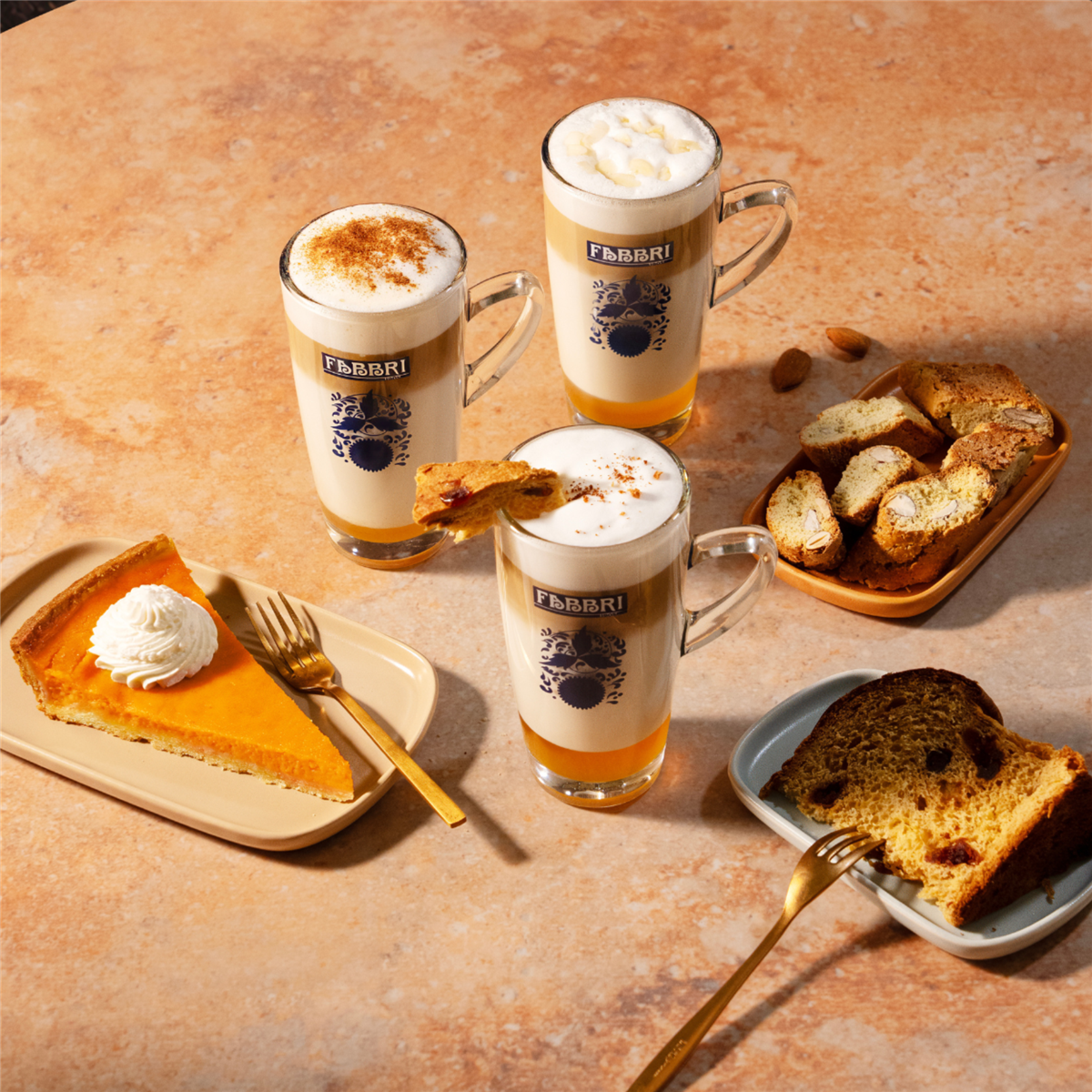 The taste of winter pastries, now ready to drink.
